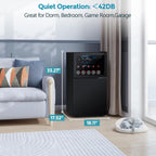 Beverage Refrigerator with Freezer, 2.6 Cu.Ft Compact Refrigerator, Reversible Door, Adjustable Thermostat, Mini Fridge for Bedroom, Office