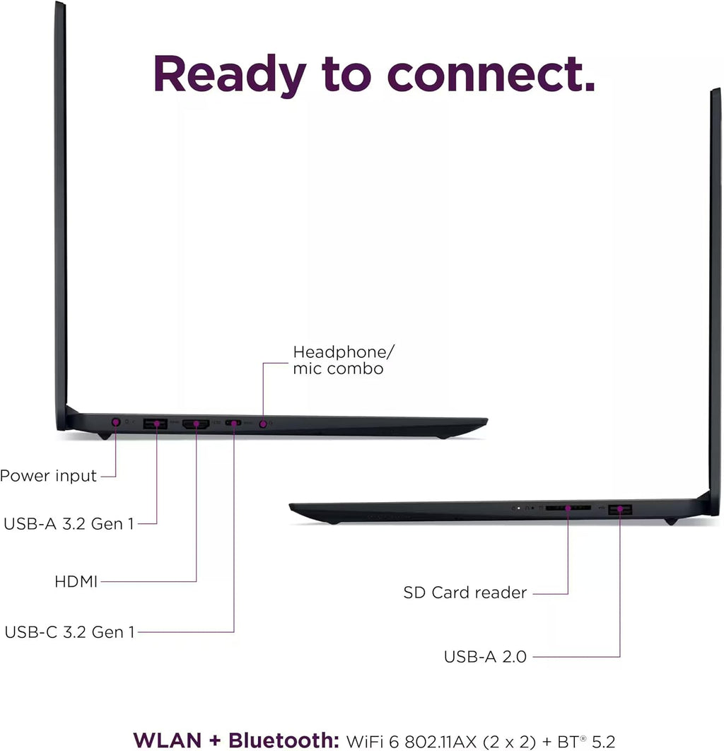 Lenovo IdeaPad 15.6” Flagship Touchscreen Laptop 2025  10-Core Intel i5  Lifetime Office 2024  Copilot AI  16GB RAM  1TB Storage (500GB SSD + 500GB Ext)  HubxcelAccessory  Long Battery  Win 11 Pro