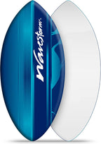 Wavestorm Foam Skimboard 48" | Skimboard for Beginners and All Skimming, Surfing and Bodyboard Levels, Blue Skimboar