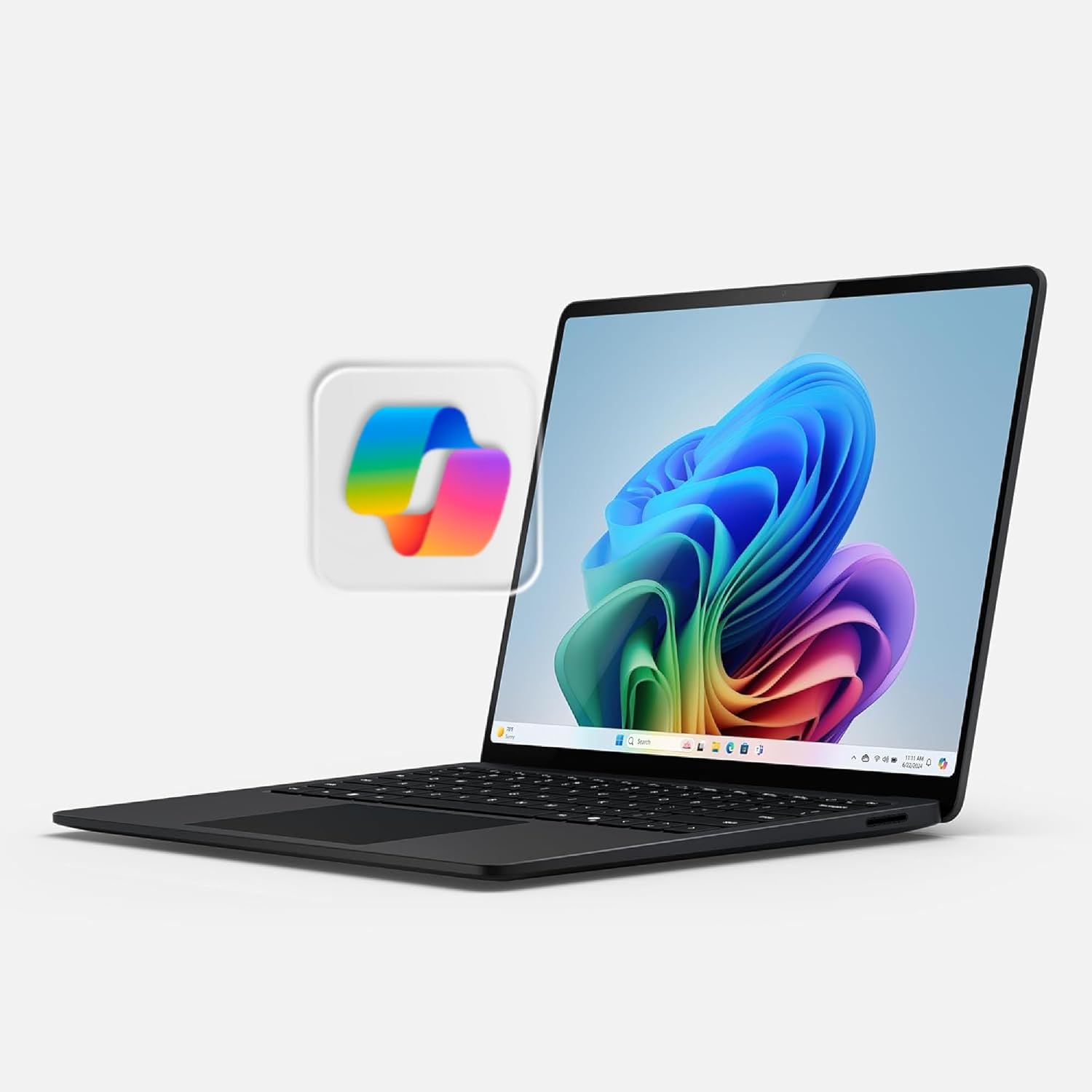 Microsoft Surface Laptop (2024)  Windows 11 Copilot+ PC  13.8" Touchscreen Display  Snapdragon X Elite (12 core)  32GB RAM  1TB SSD Storage  Black