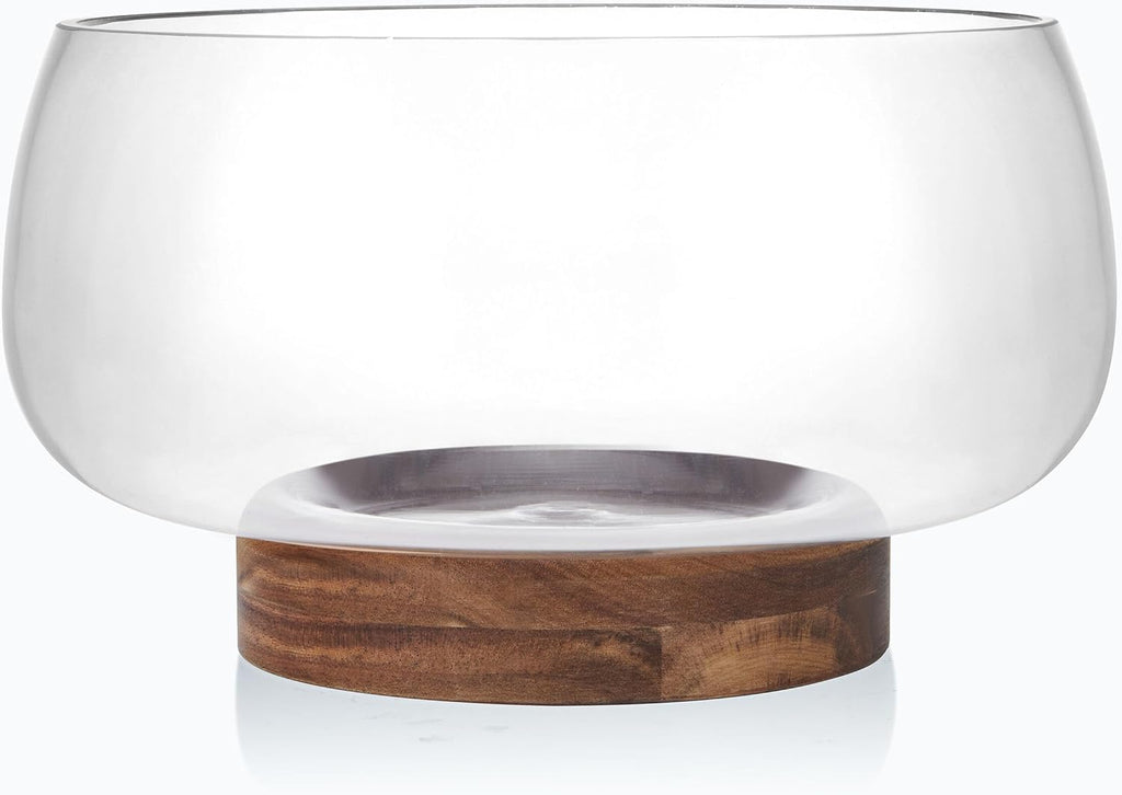 Mikasa Glenwood Party Punch Bowl Set with Punch Cups and Ladle, 8 Piece