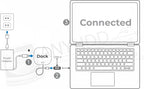 HP Docking Station for Laptop Dual Monitor and Charging Bundle - HP USB-C G5 Dock 5TW10AA / 5TW10UT / 5TW10AA#ABB with 120W Adapter  HDMI  DisplayPort  USB-C Cables & Microfiber Cleaning Cloth