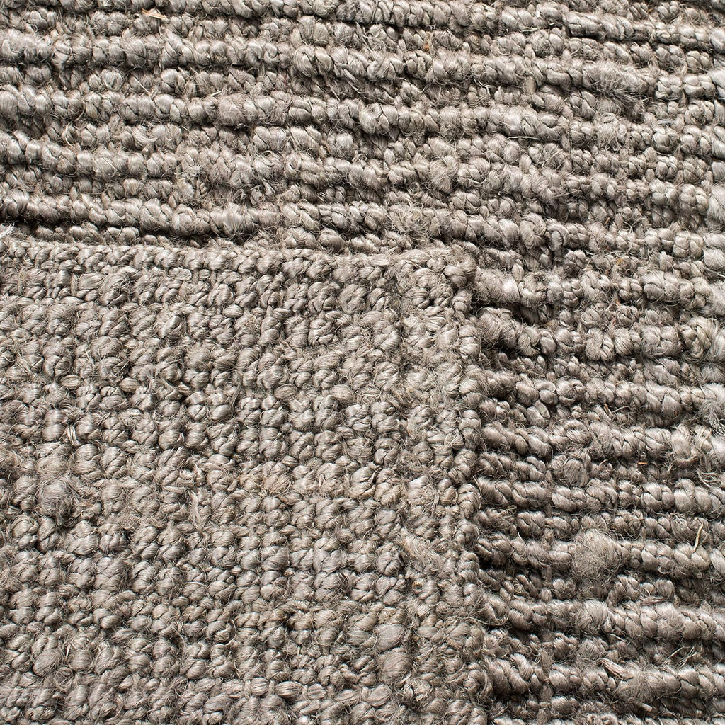 SAFAVIEH Area Rug 8x10 - Natural Fiber Collection - Large - Light Grey, Handmade Chunky Textured Jute, Thick (NF447G)