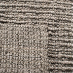 SAFAVIEH Area Rug 8x10 - Natural Fiber Collection - Large - Light Grey, Handmade Chunky Textured Jute, Thick (NF447G)