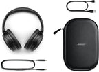 Bose QuietComfort Headphones - Wireless Bluetooth Headphones  Active Over Ear Noise Cancelling and Mic  USB-C Charging  Deep Bass  Up to 24 Hours of Playtime  Black