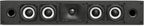 Polk Monitor XT35 Slim Center Channel Speaker - Hi-Res Audio Certified  Dolby Atmos & DTS:X Compatible  1" Terylene Tweeter & Four 3" Dynamically Balanced Woofers  Wall-Mountable  Midnight Black