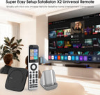 SofaBaton X2 Universal Remote Control with Touchscreen  Powerful Hub  One-Touch Activities  Custom APP  Compatible with IR/Bluetooth/RF/WiFi Devices  Works with Alexa&Google Assistant&Home Assistant