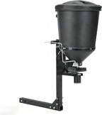 UTVS16 UTV Broadcast Spreader Fits for Salt Grass Seed Fertilizer  Deer Feeder Seed and More All Season Spreader 150 lb. Capacity Black