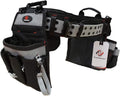TradeGear Part#SZA Electrician's Belt & Bag Combo - Heavy Duty Electricians Tool Belt Designed for Comfort & Durability - Ideal for All Electricians Tools - Fits Sizes S - L (26"-40")