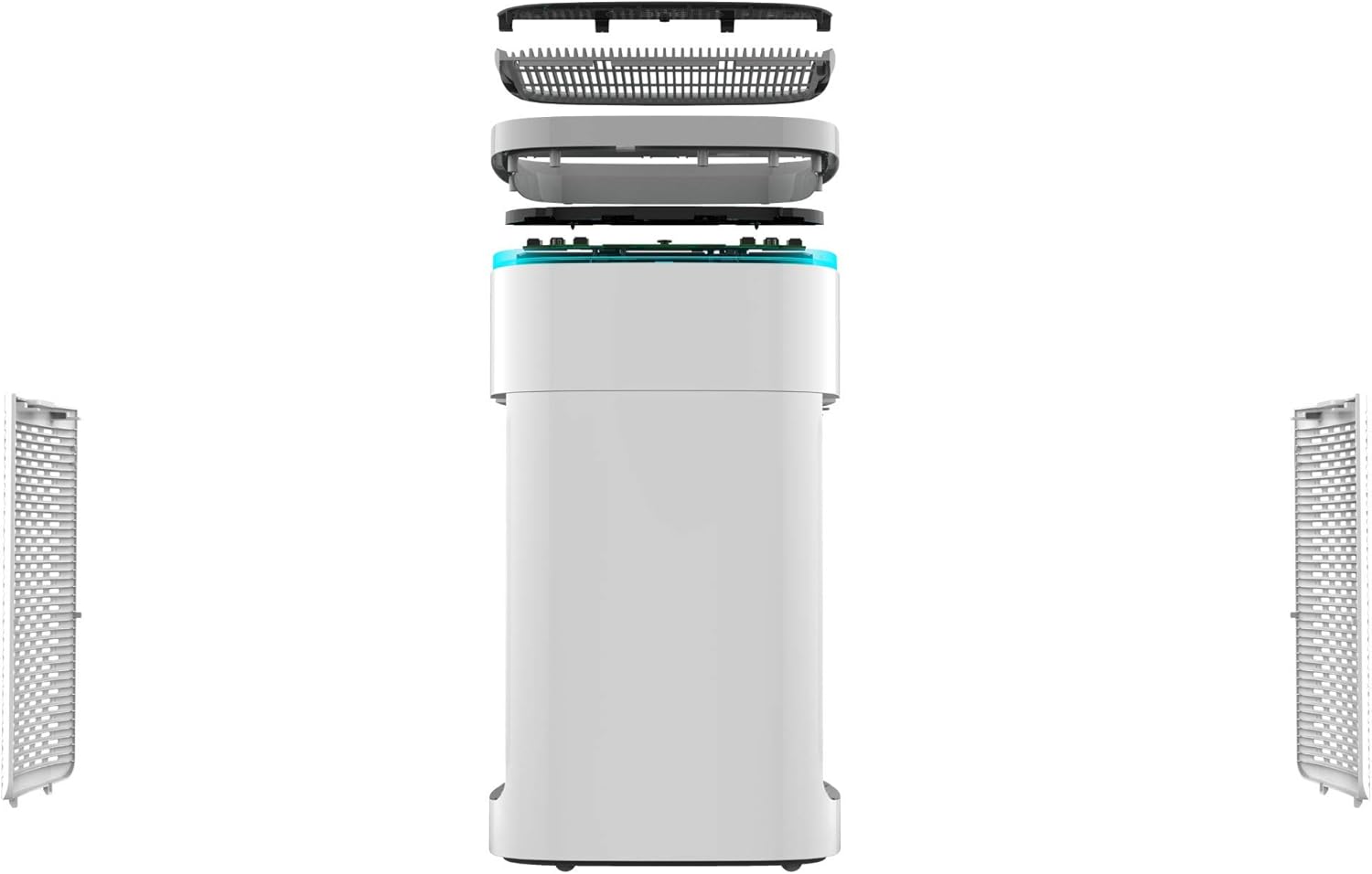 Heaven Fresh HF600 HEPA Air Purifier with Air Quality Sensor and Smart WiFi Connectivity