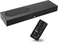 ZVOX AccuVoice AV835 Dialogue Clarifying Soundbar - Patented Hearing Technology with 20 Levels of Voice Boost  Dual Woofers  Low-Profile TV Speaker for Home Theater and Smart TV - Black