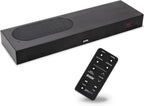 ZVOX AccuVoice AV835 Dialogue Clarifying Soundbar - Patented Hearing Technology with 20 Levels of Voice Boost  Dual Woofers  Low-Profile TV Speaker for Home Theater and Smart TV - Black