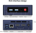 Beelink Mini PC  Mini S12 Intel 12th Gen 4-Core N95(up to 3.4GHz)  Mini Computer 16GB DDR4 RAM 500GB SSD  Desktop PC Dual HDMI 4K UHD/2.5GBps/Dual WiFi5/BT4.2/HTPC/W11 Home