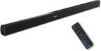 SYLVOX Outdoor Soundbar  IP65 Waterproof 60 Watts Soundbar with HDMI  Optical  AUX  USB and Bluetooth Connection  38 Inch Mountable