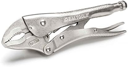 OEMTOOLS 23987 7-Piece Set Locking Pliers, Curved and Long Nose Vise Grips for Gripping and Clamping Tasks, Precision-Machined Vise Grip Jaws, Heat-Treated Alloy Steel, Includes EVA Tray
