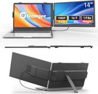 Teamgee 14 Inch Laptop Screen Extender  1080P FHD Laptop Monitor Extender  Portable Monitor for Laptops 13-17.3" with USB-C/HDMI Port  Plug & Play for Windows/Mac/Android/Switch/PS5
