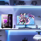 Prebuilt Gaming Desktop Computer | 16G DDR4 RAM | 512G SSD | AMD Ryzen5 6Cores 3.6G Up to 4.1G | RX 560 4G Graphics Card | Wi-Fi 6 | Gamer PC Black