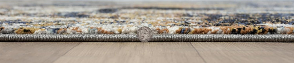 Keen Home Design Area Rugs - 12x15 Non-Shedding, Abstract Rugs for Kitchen, Living Room, Bedroom, Dining Room, Entryway - Size: 12' x 15', Multi