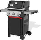 Weber Spirit E-310 Liquid Propane Gas Grill for Outdoor Cooking and BBQ  3 Burners  Black – Porcelain-Enameled Cast-Iron Grates & Snap-Jet Ignition