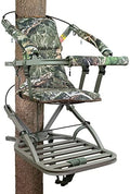 Summit Viper SD Climbing Treestand  Lightweight Aluminum, Foam Padded Seat, 300 lbs Capacity, Includes Safety Harness