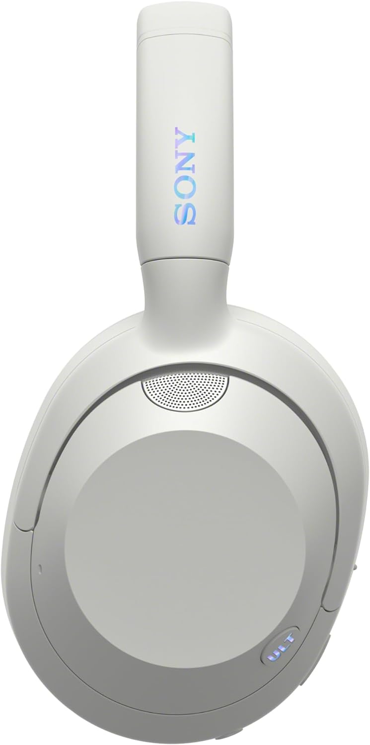 Sony ULT WEAR Over-Ear Noise Canceling Bluetooth Headphones with Alexa Built-in  Comfortable Design  30-Hour Battery  Massive Bass  & Signature Noise Canceling Found in 1000X Series  Off White