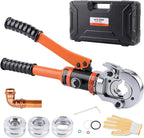 HZLZRZ Propress Tool for Copper Pipe, Hydraulic Tool Dies Jaw 1/2", 3/4", 1", Pro Press Crimper Tool Suitable for Pressing Copper Pipe of Water Heating Crimper Tool