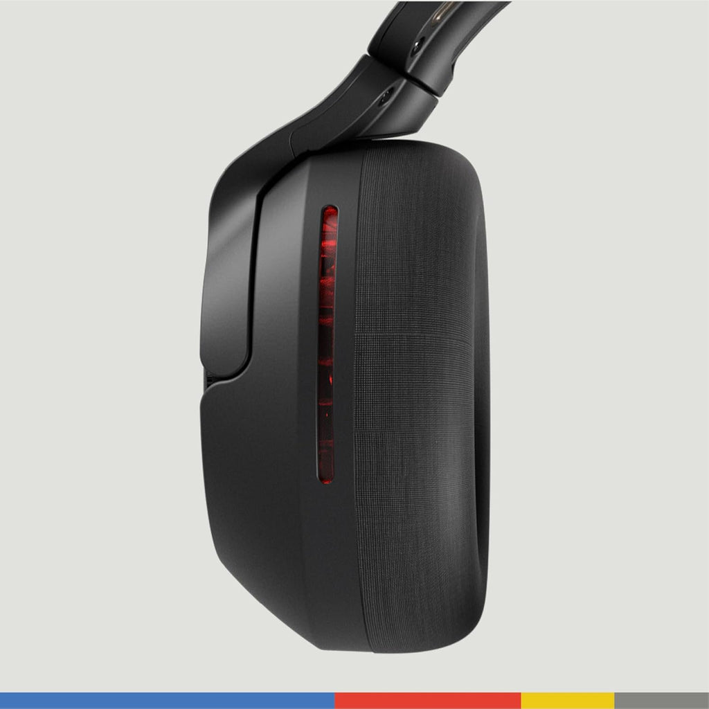 Skullcandy Crusher PLYR 720 Wireless Gaming Headset  Ultimate Immersion and Comfort  THX Spatial Audio  Multi-Sensory Bass and Platform- Digi-Black  Removable Mic  PC  PlayStation  Nintendo