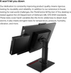 Lenovo ThinkCentre M70q Gen 4 MFF 1L Tiny Mini Business Desktop Computer  32GB DDR5  1TB PCIe SSD  Intel 10-Core i5-13400T (Beat i7-12700T)  WiFi 6  HDMI  DisplayPort  Windows 11 Pro  Vent-Hear