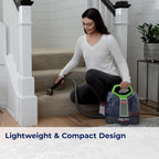 BISSELL Little Green Proheat Portable Deep Cleaner/Spot Cleaner and Car/Auto Detailer with self-Cleaning HydroRinse Tool for Carpet and Upholstery, 2513E