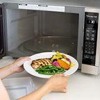 Panasonic Microwave Oven, Stainless Steel Countertop/Built-In Cyclonic Wave with Inverter Technology and Genius Sensor, 2.2 Cu. Ft, 1250W, NN-SN97JS (Silver)