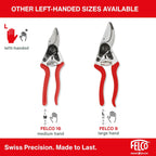 Felco F-12 Pruning Shears – 7.9" Garden Clippers with Anvil & Bypass Blades | Hand Pruners for Gardening | Garden Tool Cutter with Forged Aluminum Handle, Alloy Steel Blade, Medium Hand Fit