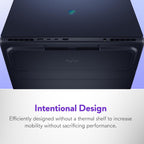 Alienware 16 Aurora Gaming Laptop AC16250-16" WQXGA 120Hz Display  Intel Core 7-240H Processor  16GB DDR5 RAM  1TB SSD  NVIDIA GeForce RTX 5050 8GB Graphics  Windows 11 Home  Onsite Service - Blue