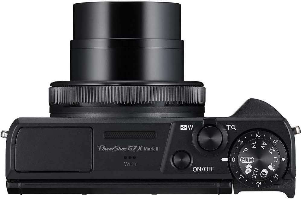 Canon PowerShot G7 X Mark III Digital Camera | 20.1MP 1-Inch Sensor  4.2X Optical Zoom  4K UHD Video  Wi-Fi & Bluetooth | Vlogging & Travel Camera with Bag and 64GB Card