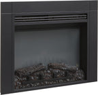 LegendFlame Jaden 28" W x 22" H (EF321) Electric Fireplace Insert with Front Trim Kit, Fire Crackling Sound, 750W/1500W Heater, Remote Control