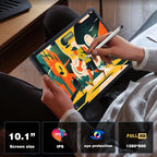 10.1 inch 2 in 1 Laptop 12 GB DDR3 256GB SSD  M3-8100Y Processor (up to 3.40GHz)  800 * 1280 Touch Display  Wifi5  Bluetooth 5.0  HDMI*1  Type C Full Function  Backlit Keyboard  Win11 Laptop