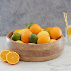 Large Wooden Bowl for Party, Catering, Weddings and Restaurants, 15 Inch Wide