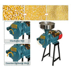 3000W Commercial Electric Corn Wheat Grain Mill Grinder