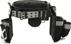 TradeGear Part#SZA Electrician's Belt & Bag Combo - Heavy Duty Electricians Tool Belt Designed for Comfort & Durability - Ideal for All Electricians Tools - Fits Sizes S - L (26"-40")