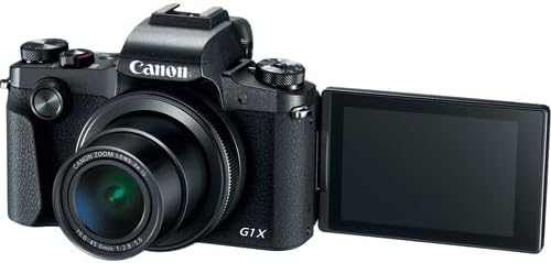Canon PowerShot G1 X Mark III Digital Camera | 24.2MP APS-C Sensor  Dual Pixel AF & 3X Zoom | Compact Camera for Travel & Everyday Photography (2208C001) + 64GB Card + Shoulder Bag