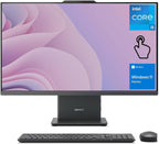 Lenovo 2024 IdeaCentre I All-in-One  27" FHD Touchscreen 100Hz  Intel Core i5-13420H  32GB DDR5 RAM  1TB SSD  Wireless Charging Base  Wireless KB & Mouse  Wi-Fi 6  Windows 11 Home  Grey
