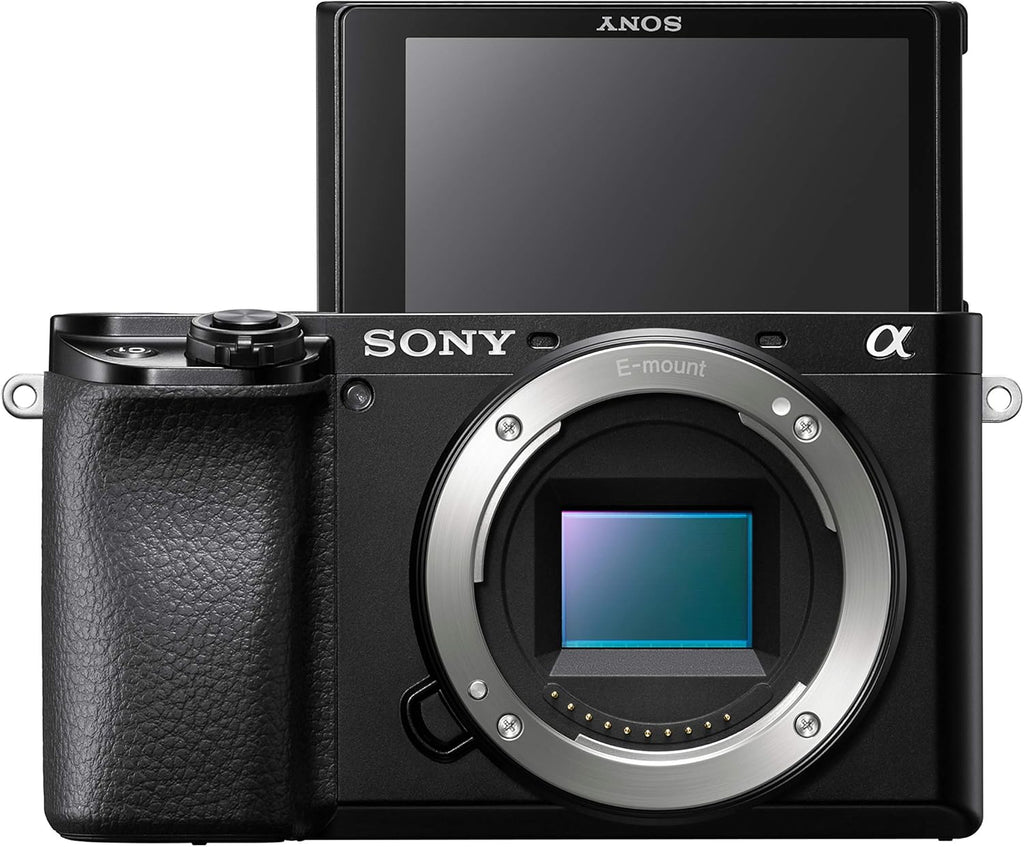 Sony ILCE6100KB Alpha 6100 Mirrorless 4K Video Camera with E PZ 16-50mm Lens - Black