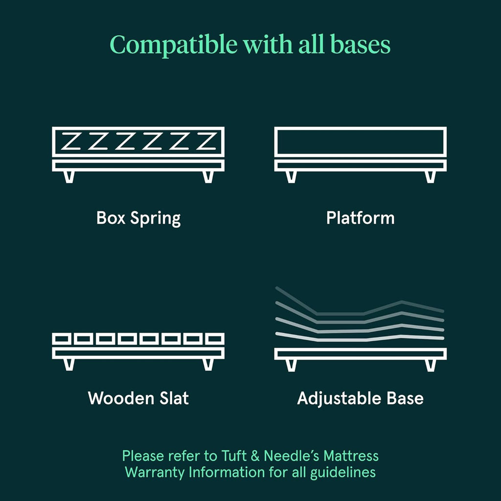 Kin By Tuft & Needle Firm 8" Full Adaptive Foam Mattress in a Box, Cooling Pressure Relief, Balanced Support, 100 Night Trial, Fiberglass-Free, CertiPUR-US, 10-Year Limited Warranty