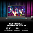 msi Thin 15 15.6” 144Hz FHD Gaming Laptop: Intel Core i7-13620H  NVIDIA Geforce RTX 4050  16GB DDR4  512GB NVMe SSD  WiFi 6E  Win 11: Black B13VE-2678US