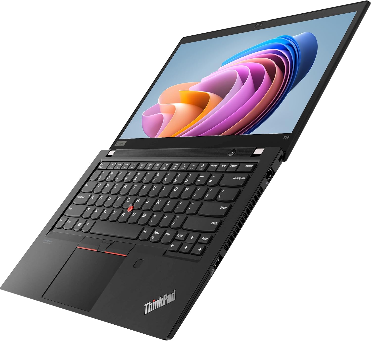 Lenovo Thinkpad T14 (Gen 1) 14" Laptop  i5 10310U 1.7Ghz  16GB DDR4  512GB NVMe SSD  1080p Full HD  Thunderbolt 3  HDMI  Webcam  Windows 11 Pro (Renewed)