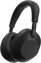 Sony WH-1000XM6 Best Wireless Noise Canceling Headphones  Black Bundle with Deco Gear Pro Audio Headphone Stand in Matte Black/Red