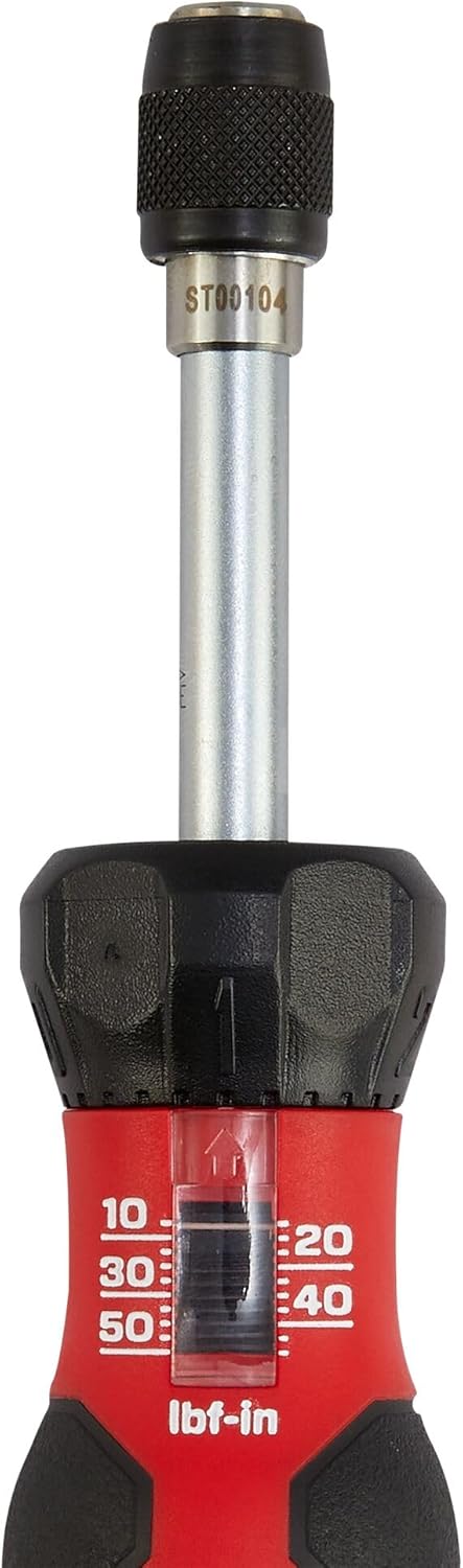 CRAFTSMAN Torque Screwdriver Set with Storage, 1" Phillips, Slotted, Hex, Torx and Square Screwdriving Bits, 29 Piece (CMHT68130)