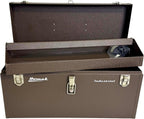 Homak 20-Inch Industrial Steel Toolbox, Brown Wrinkle Powder Coat, BW00200200