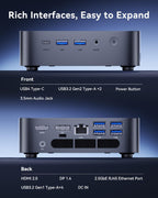 ACEMAGIC Mini Gaming PC  Intel Cere i9 13900HK 32GB RAM 1TB SSD (14C/20T) up to 5.4GHz USB4/HDMI/DP/Wifi 6E 2.5G LAN Mini PC Windows 11 pro Small Computers Desktop Beat i9 12900HK/7840HS/6800H
