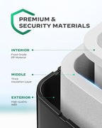 Silonn Countertop Ice Maker, 9 Cubes Ready in 6 Mins, 26lbs in 24Hrs, Portable Ice Machine with Self-Cleaning, 2 Sizes of Bullet Ice for Home/Kitchen/Party/RV, Black