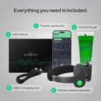 Pulsetto Wellness Wearable with Vagus Nerve Support – Patented Neuro Technology for Relaxation  Stress Balance  Focus  and Restful Sleep